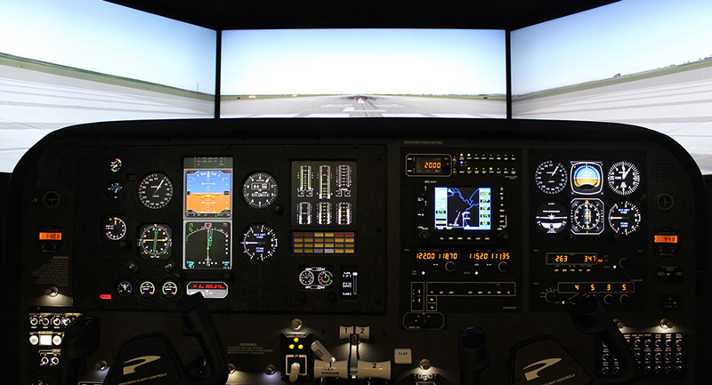 Building Time in a Flight Simulator