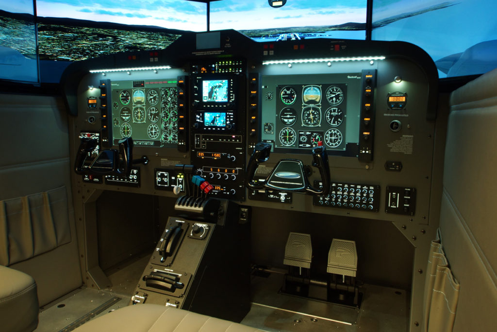 Instrument Training in Flight Simulator