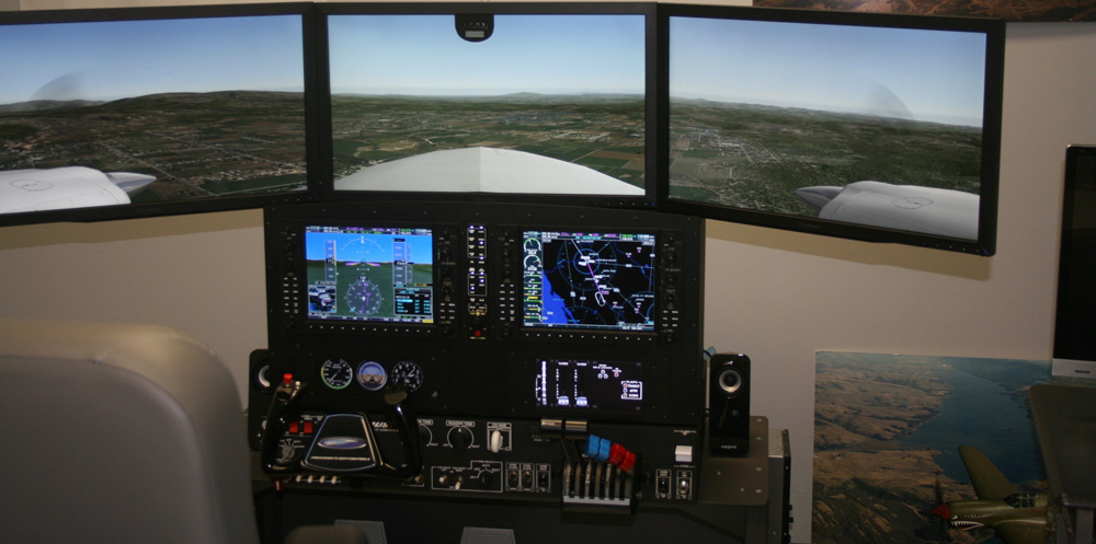 G1000 Training in Simulator