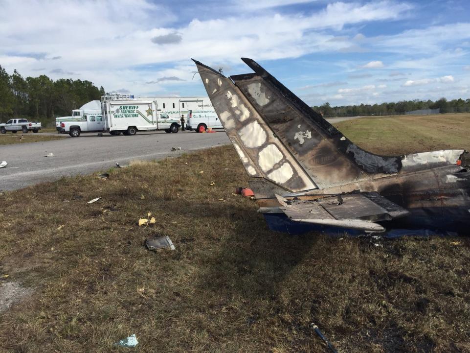 Twin Cessna Crash in Florida